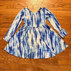 Like New Musethreads Toddler Tie Dye Skater Dress - Size Small (Toddler 3/4)